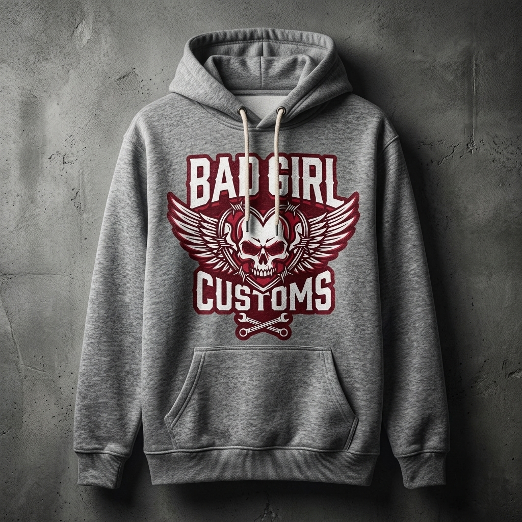 Grey hoodie
